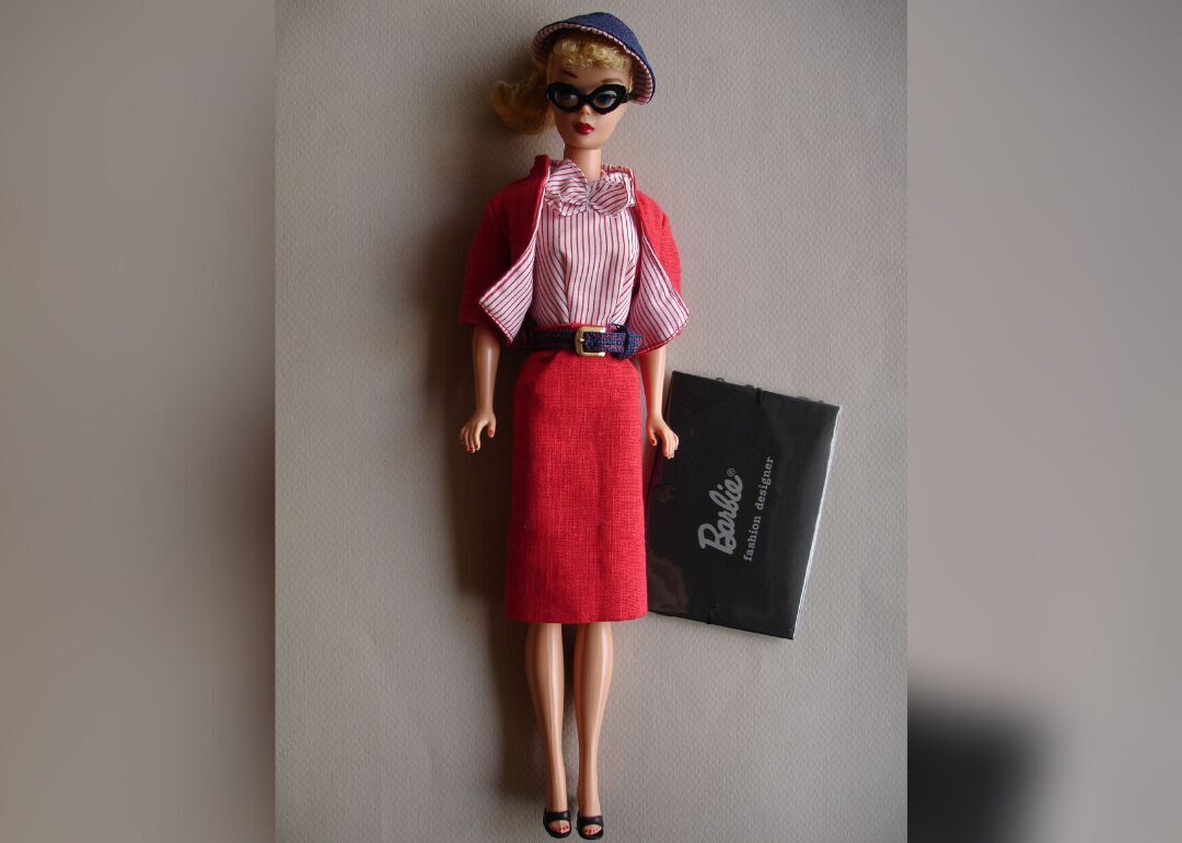 1960: Barbie becomes a fashion designer